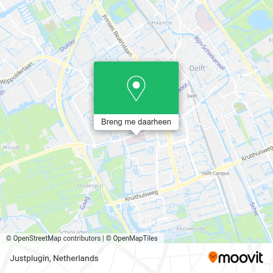 Justplugin kaart