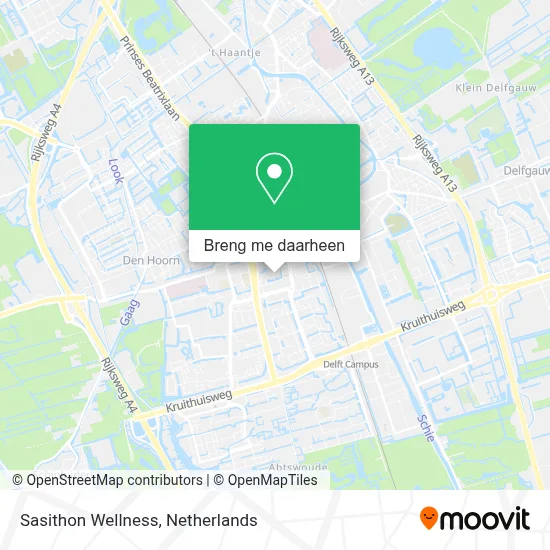 Sasithon Wellness kaart