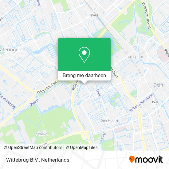 Wittebrug B.V. kaart