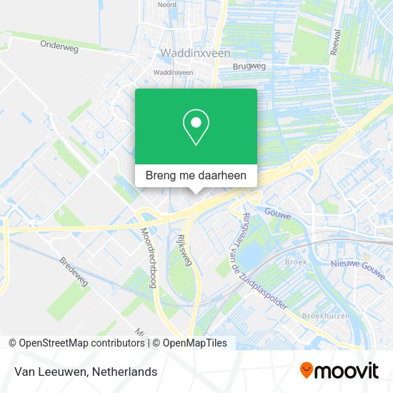 Van Leeuwen kaart