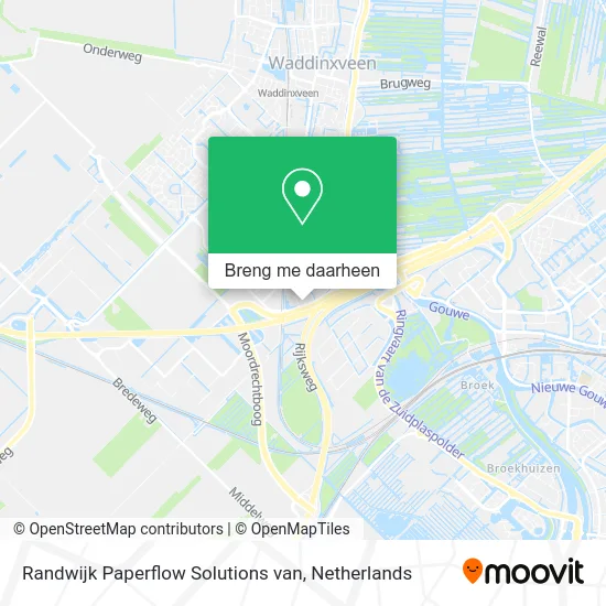 Randwijk Paperflow Solutions van kaart