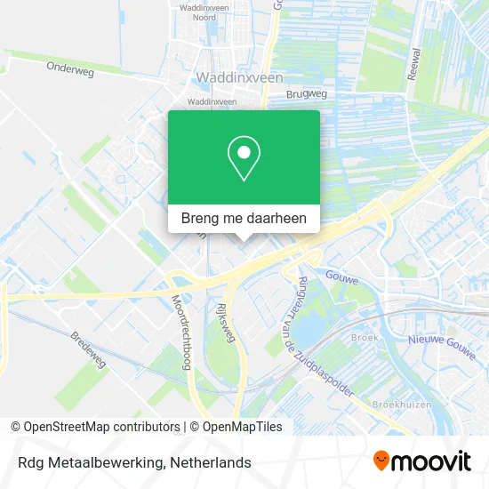 Rdg Metaalbewerking kaart