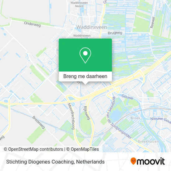 Stichting Diogenes Coaching kaart