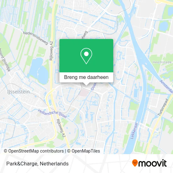 Park&Charge kaart