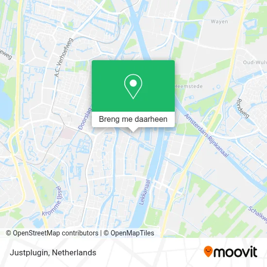 Justplugin kaart