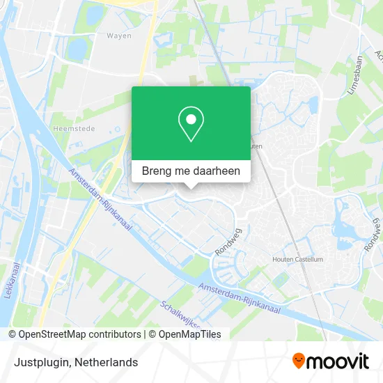 Justplugin kaart