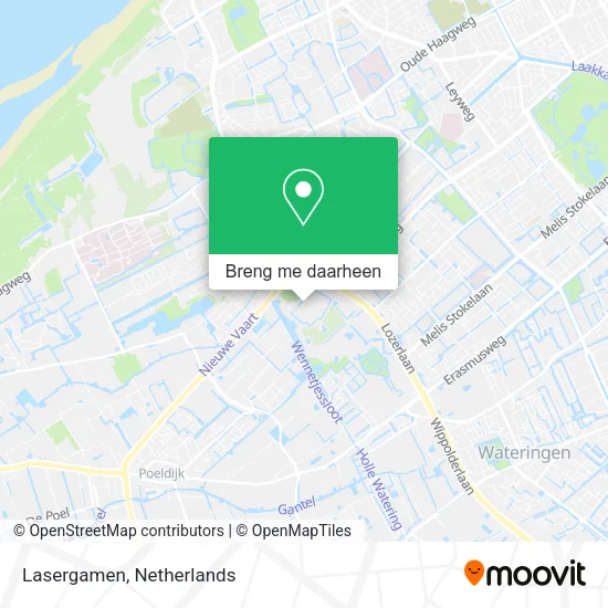 Lasergamen kaart