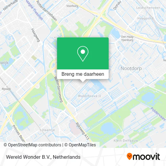 Wereld Wonder B.V. kaart