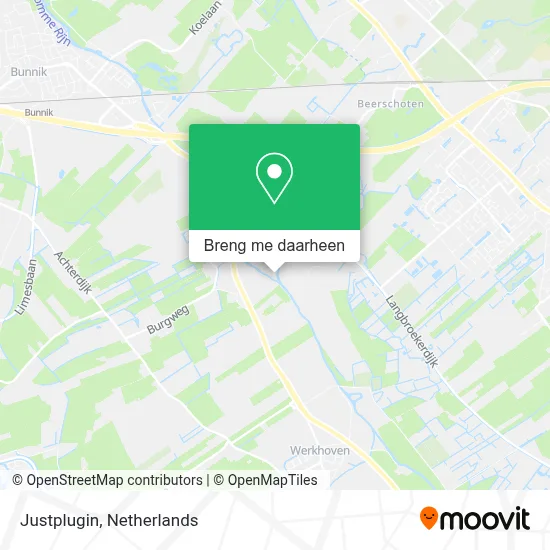 Justplugin kaart