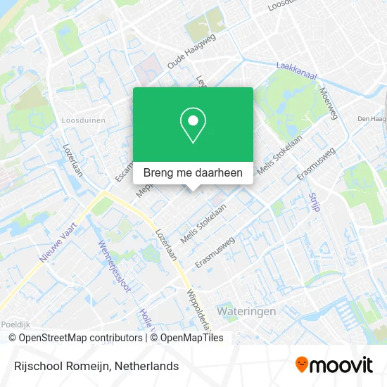 Rijschool Romeijn kaart