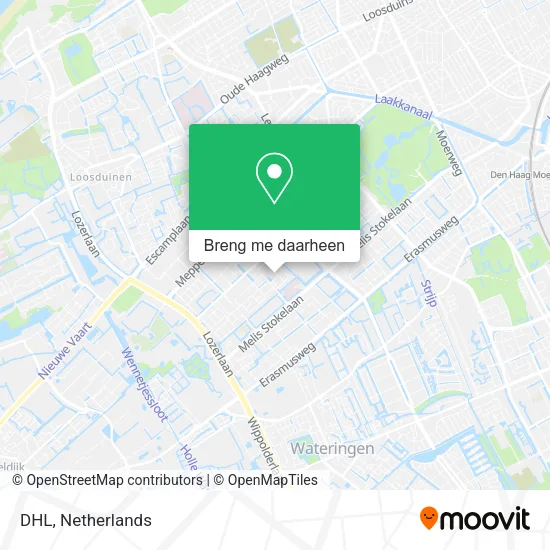 DHL kaart