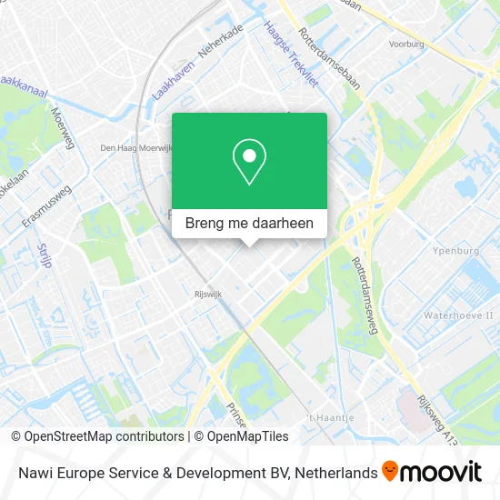 Nawi Europe Service & Development BV kaart