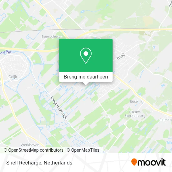 Shell Recharge kaart