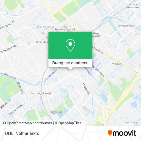 DHL kaart