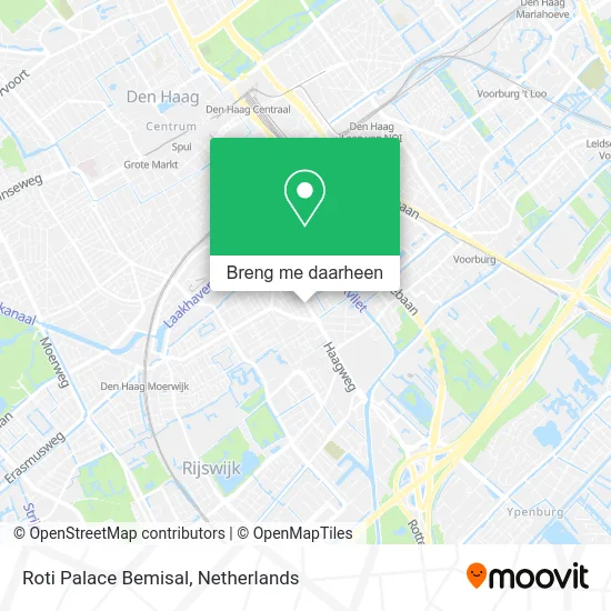 Roti Palace Bemisal kaart