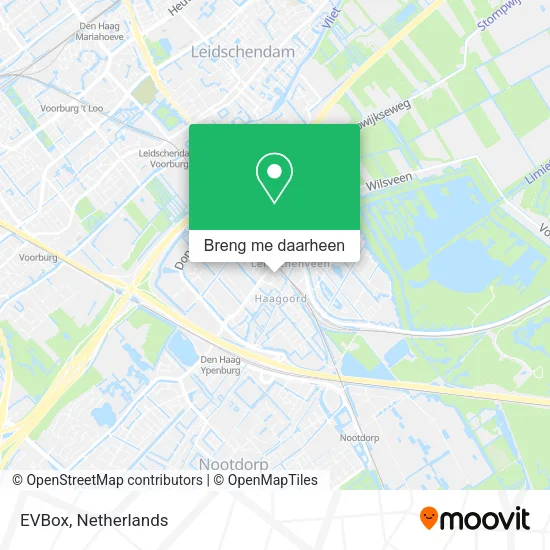 EVBox kaart