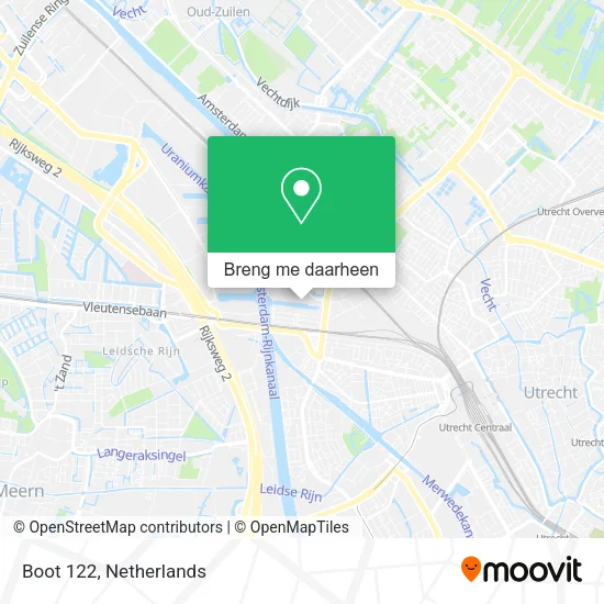 Boot 122 kaart