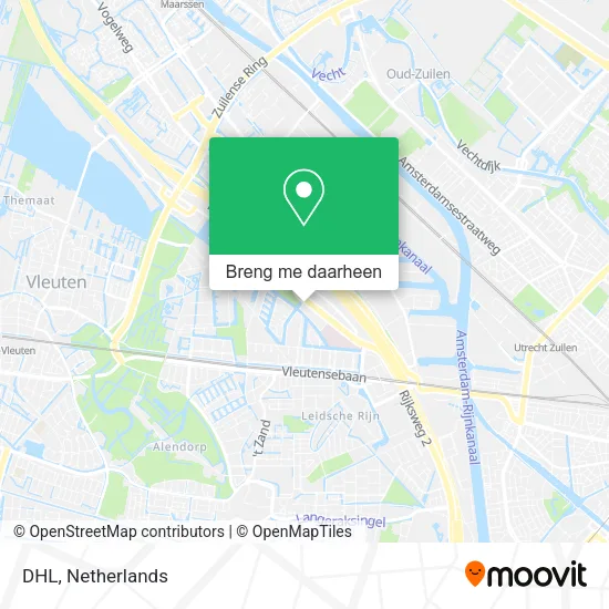 DHL kaart
