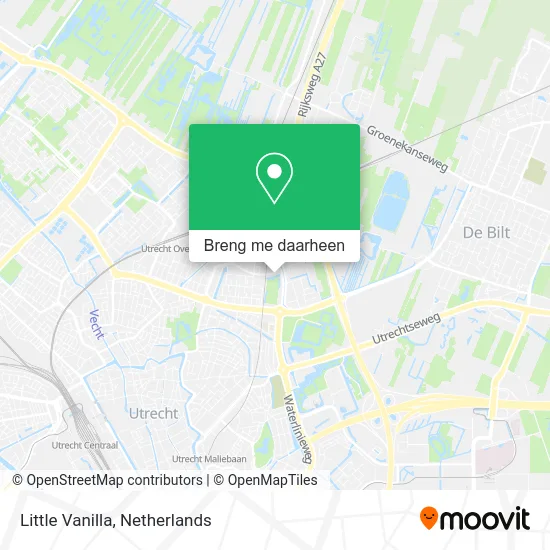 Little Vanilla kaart