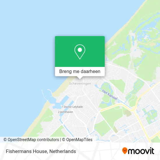 Fishermans House kaart