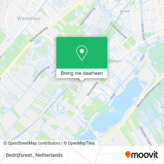 Bedrijfsrest. kaart