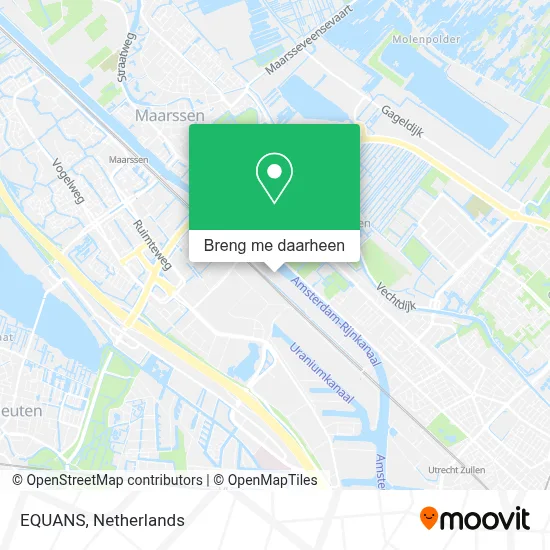EQUANS kaart