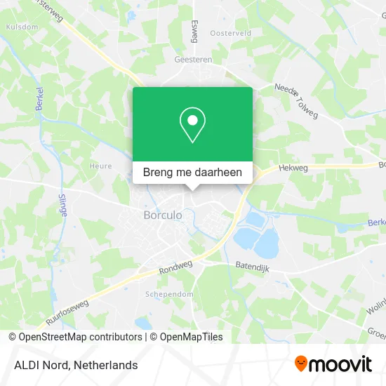 ALDI Nord kaart