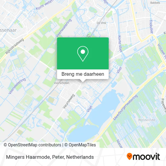 Mingers Haarmode, Peter kaart