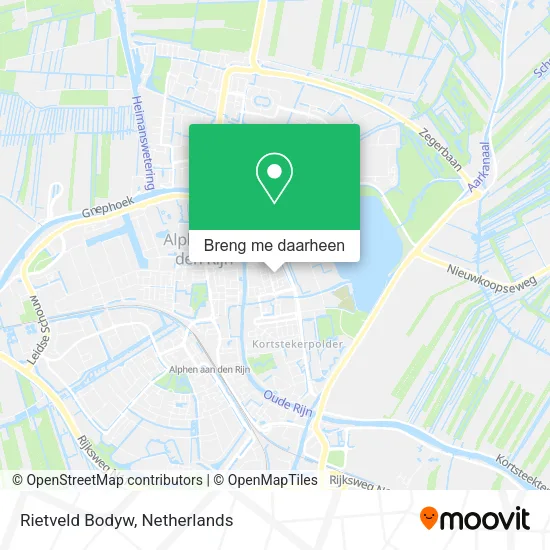 Rietveld Bodyw kaart