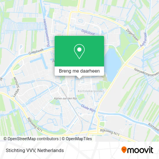 Stichting VVV kaart