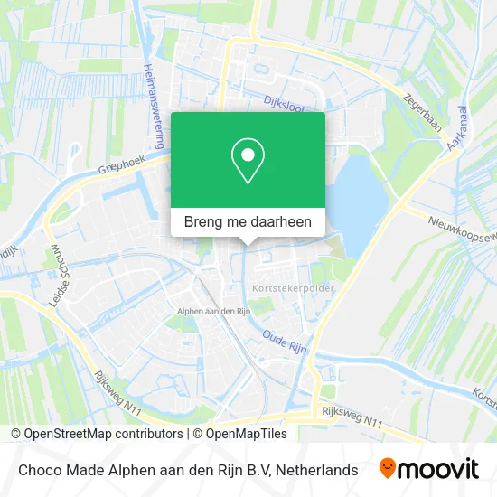Choco Made Alphen aan den Rijn B.V kaart