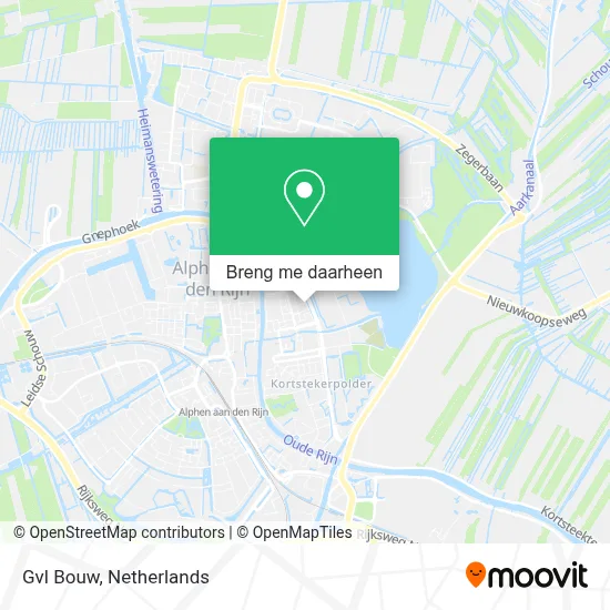 Gvl Bouw kaart