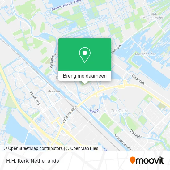 H.H. Kerk kaart