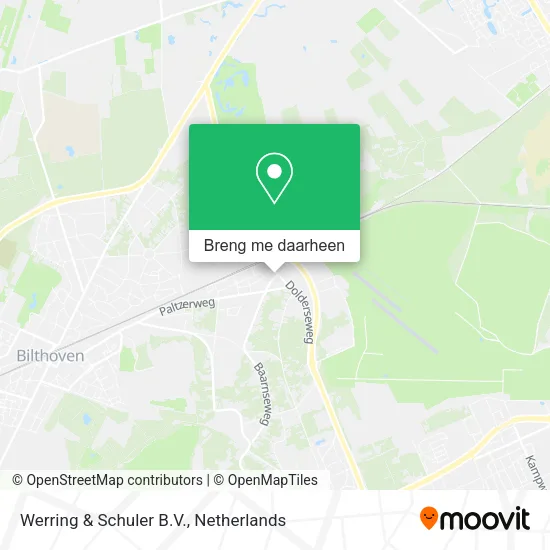 Werring & Schuler B.V. kaart