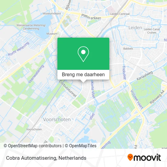 Cobra Automatisering kaart