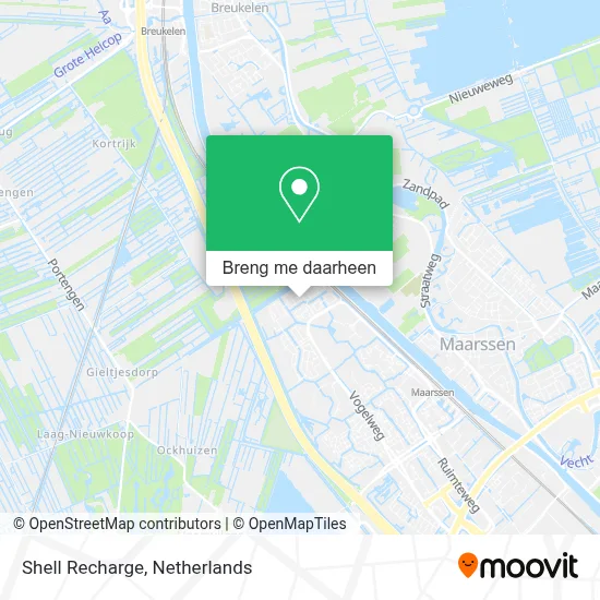 Shell Recharge kaart