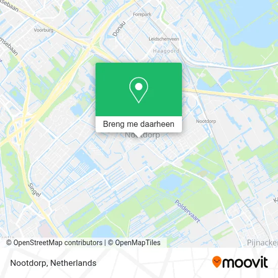 Nootdorp kaart