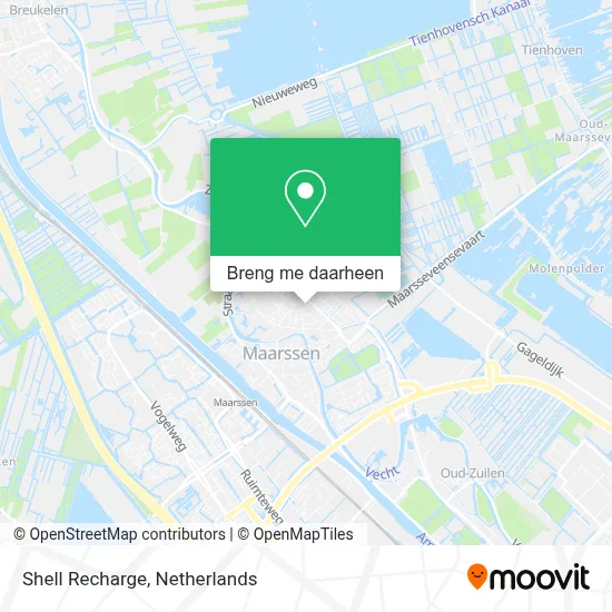 Shell Recharge kaart
