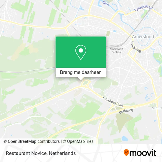 Restaurant Novice kaart