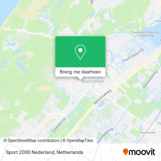 Sport 2000 Nederland kaart
