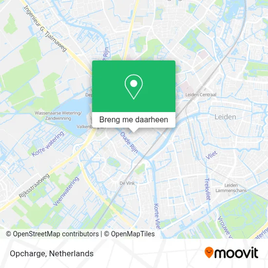 Opcharge kaart