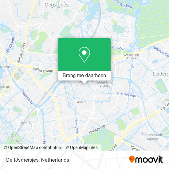 De IJsmeisjes kaart