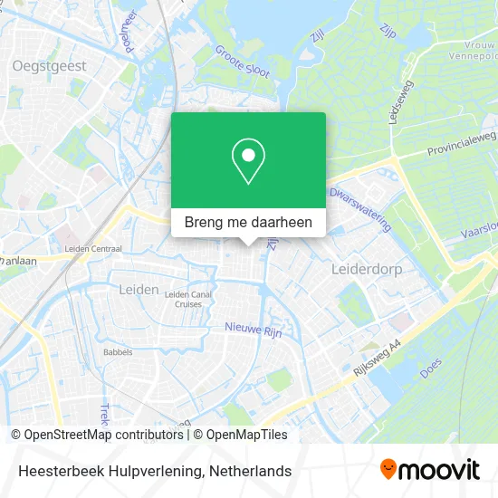 Heesterbeek Hulpverlening kaart