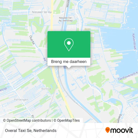 Overal Taxi Se kaart