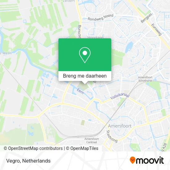 Vegro kaart