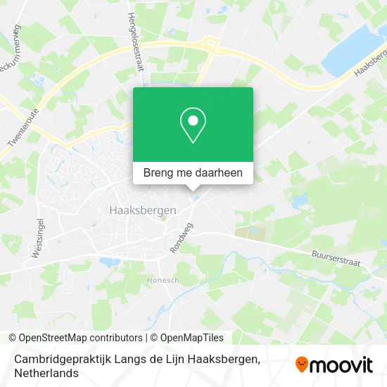 Cambridgepraktijk Langs de Lijn Haaksbergen kaart