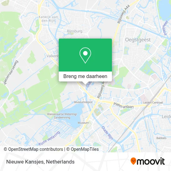 Nieuwe Kansjes kaart