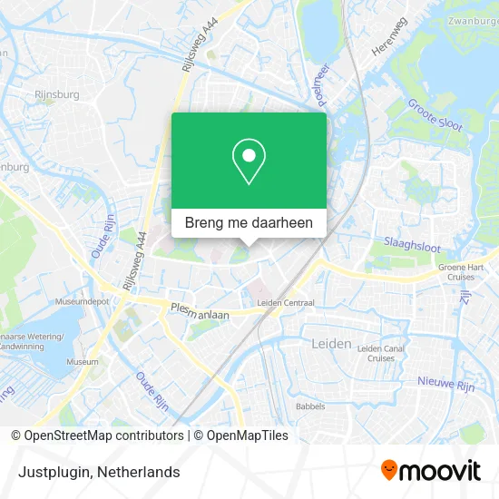 Justplugin kaart