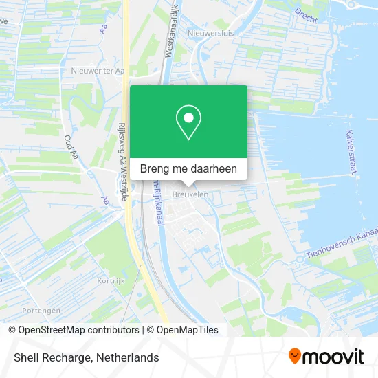 Shell Recharge kaart