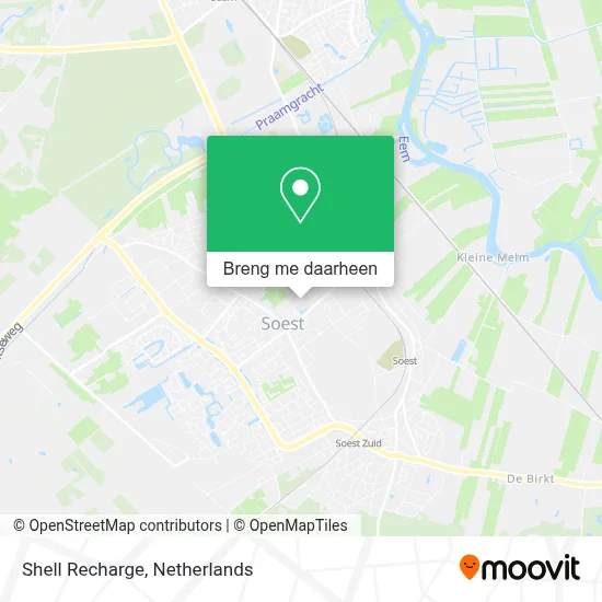 Shell Recharge kaart